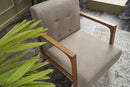 Kemer - Cream Wing Chair