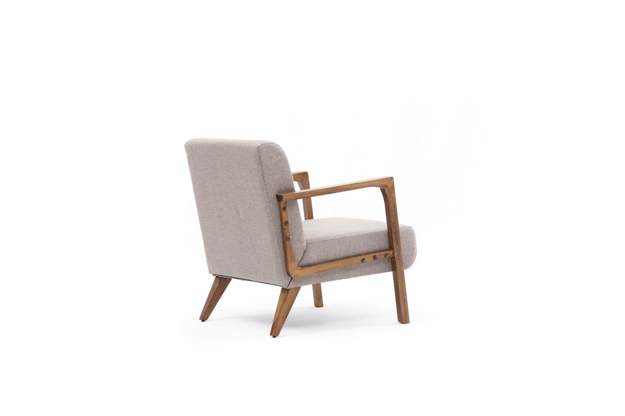 Kemer - Cream Wing Chair