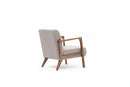 Kemer - Cream Wing Chair