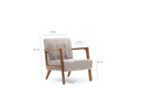 Kemer - Cream Wing Chair