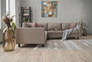 Kale Linen - Cream Corner Sofa