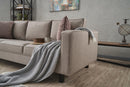 Kale Linen - Cream 3-Sitssoffa