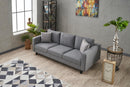 Kale Linen - Grey 3-Sitssoffa