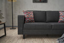 Kale Linne - Anthracite 2-Sitssoffa