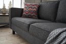 Kale Linne - Anthracite 2-Sitssoffa