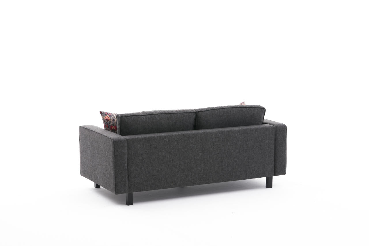 Kale Linne - Anthracite 2-Sitssoffa