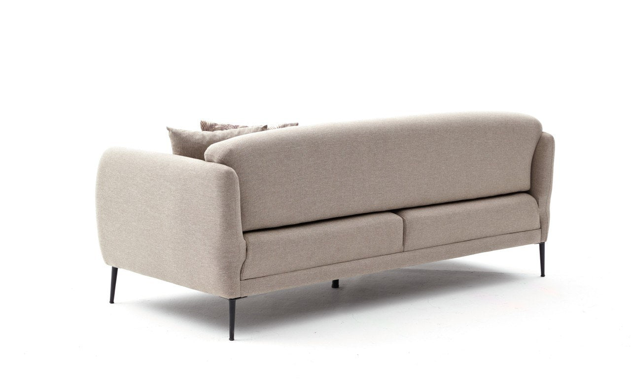 Venus 3-sits - Grädde 3-sits Soffa-säng