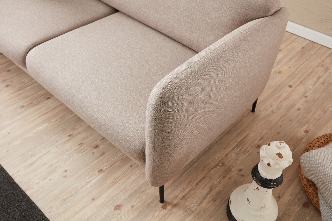 Venus 3-sits - Grädde 3-sits Soffa-säng