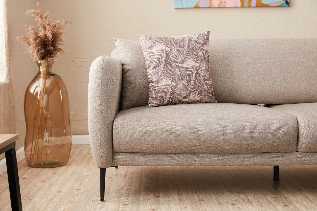 Venus 3-sits - Grädde 3-sits Soffa-säng