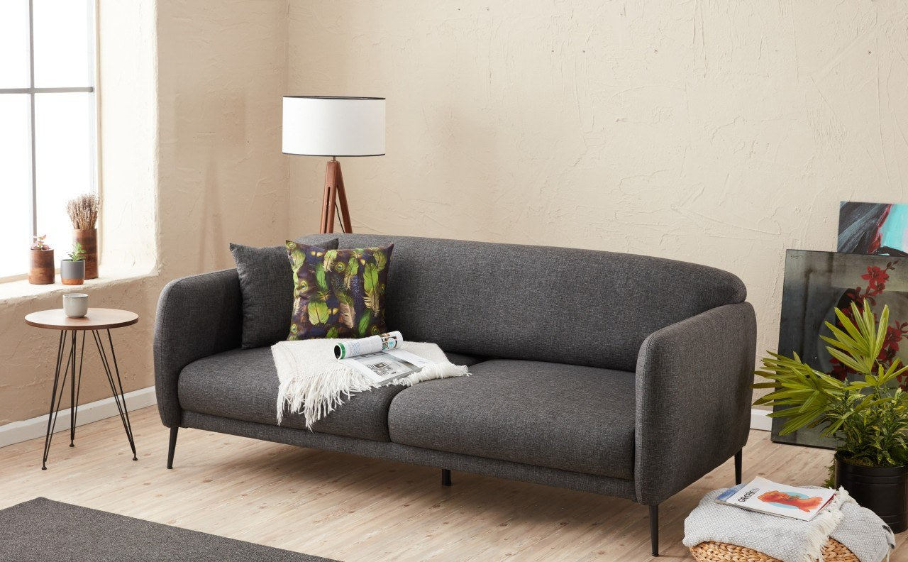Venus 3-sits - Antracit 3-sits Soffa-säng