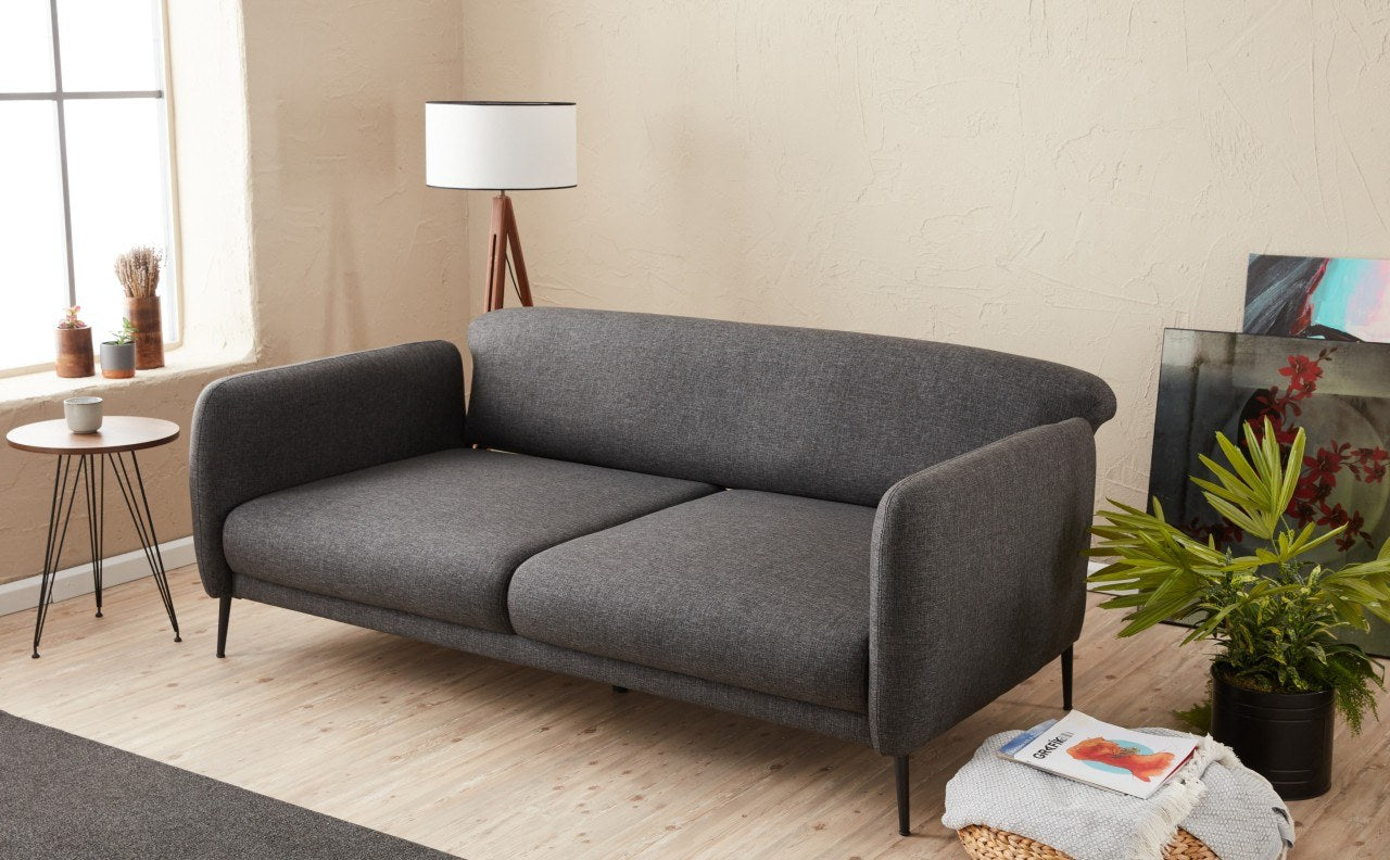 Venus 3-sits - Antracit 3-sits Soffa-säng