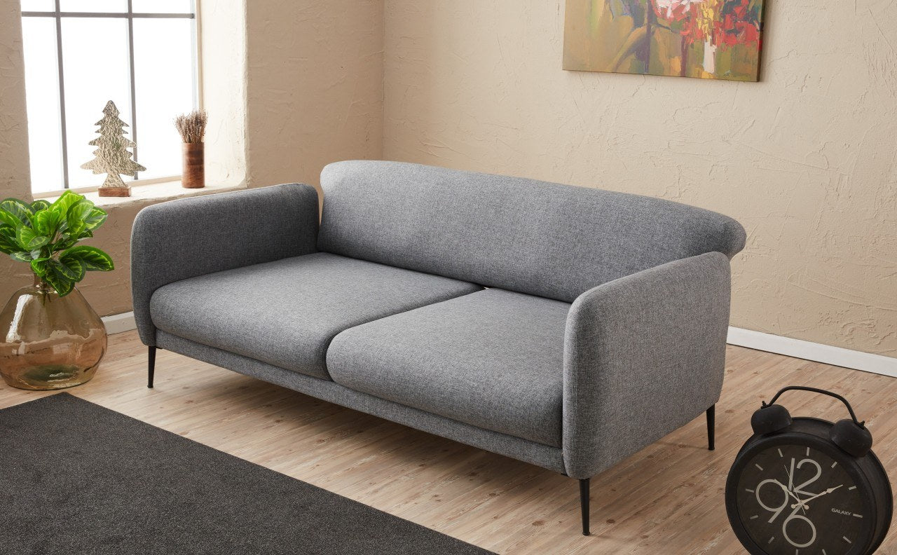 Venus 3-sits - Grå 3-sits Soffa-säng