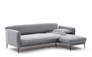 Venus R - Grey Hörnsoffa-Bädd
