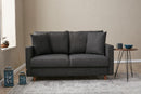 Eva - Antracit 2-Sits Soffa