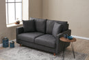 Eva - Antracit 2-Sits Soffa