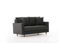 Eva - Antracit 2-Sits Soffa