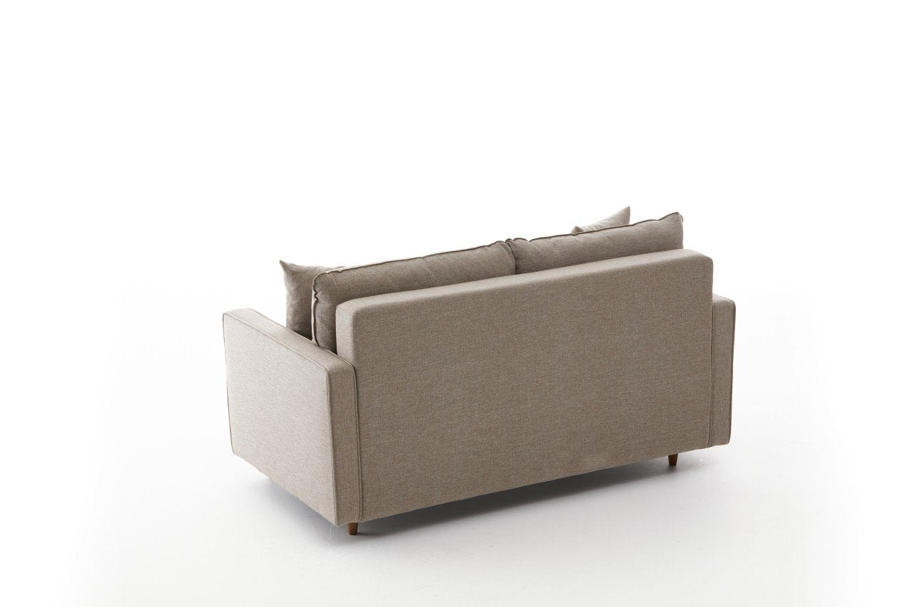 Eva - Grädd 2-Sits Soffa