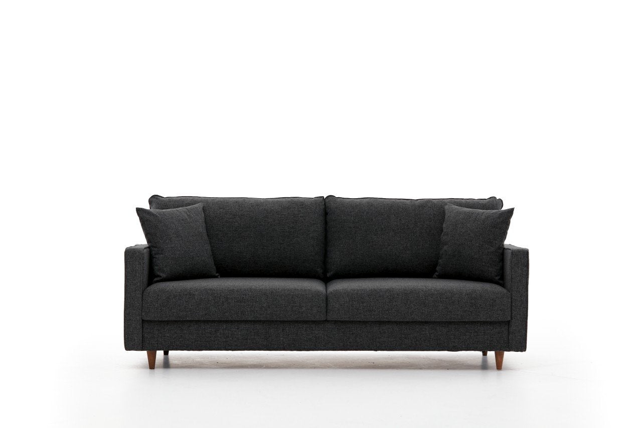 Eva - Antracit 3-Sittsoffa