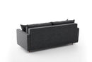 Eva - Antracit 3-Sittsoffa