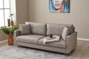 Eva - Grädd 3-Sittsoffa
