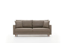 Eva - Grädd 3-Sittsoffa
