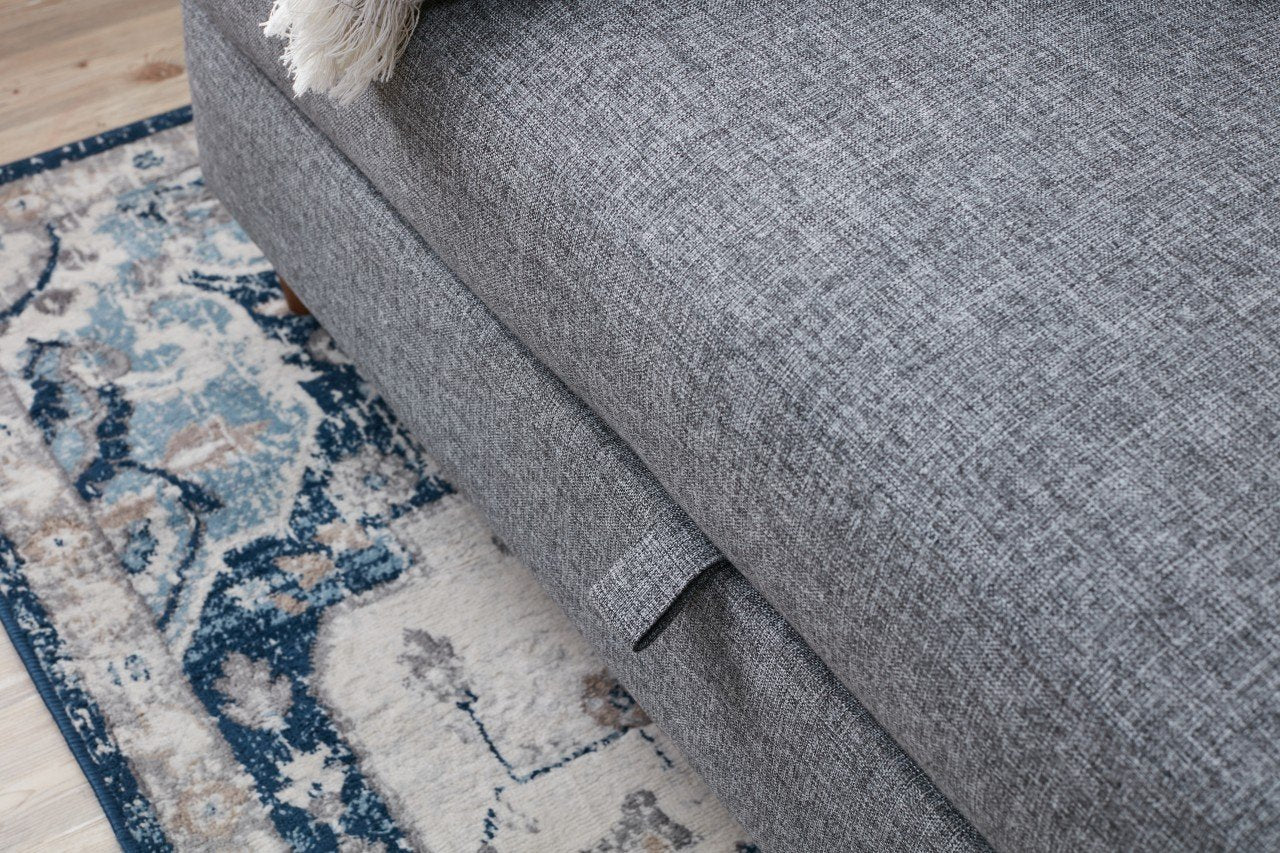 Eva - Grå 3-sits Soffbed