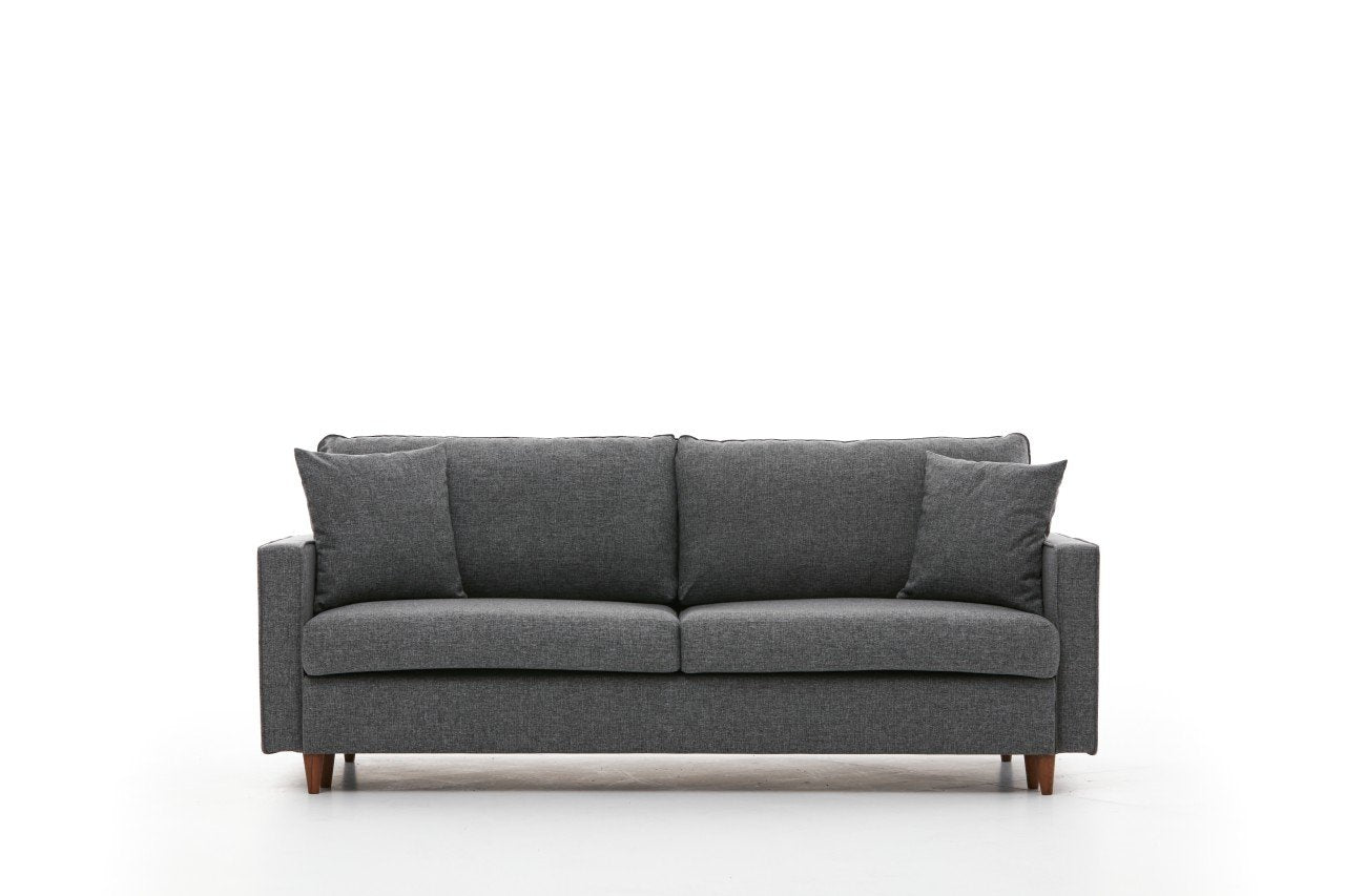 Eva - Grå 3-sits Soffbed
