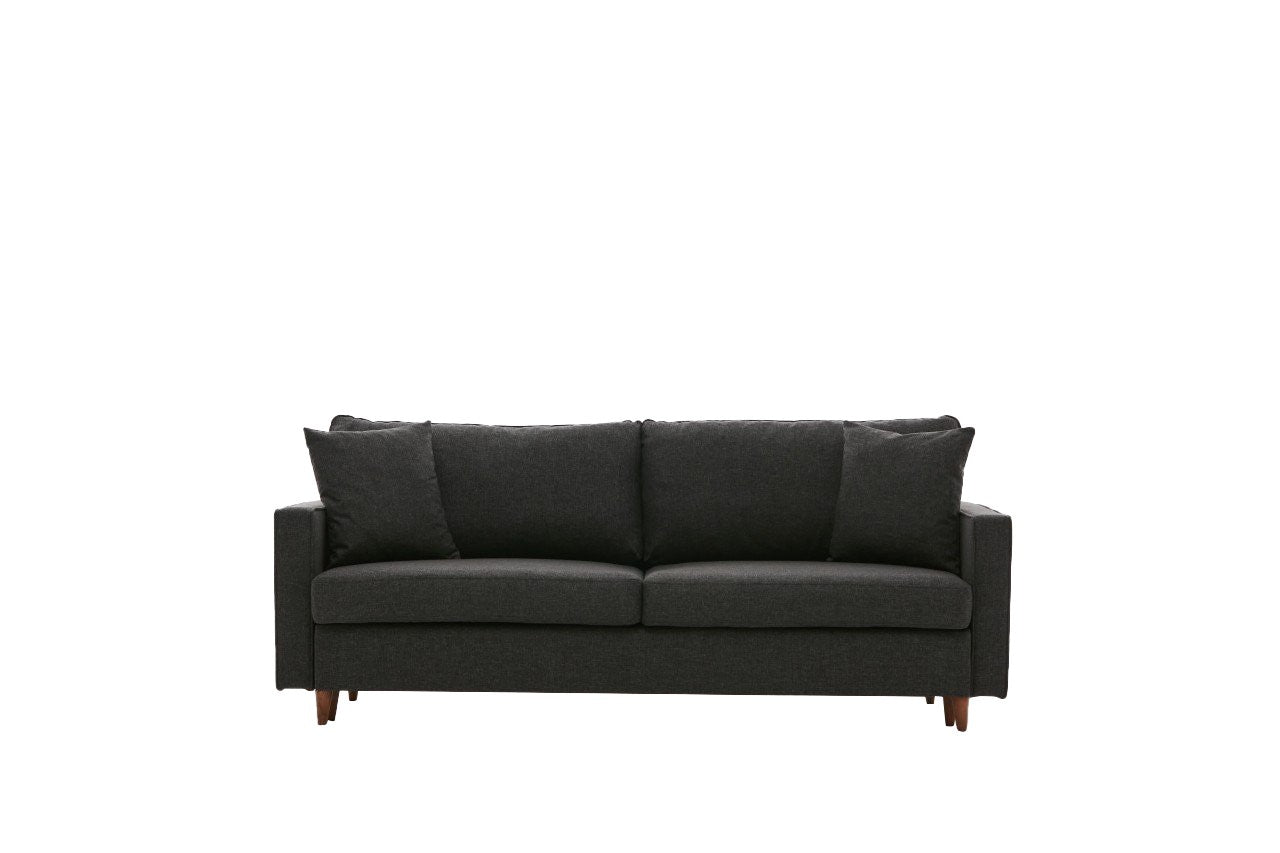 Eva - Antracit 3-sits Soffbed