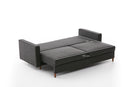 Eva - Antracit 3-sits Soffbed