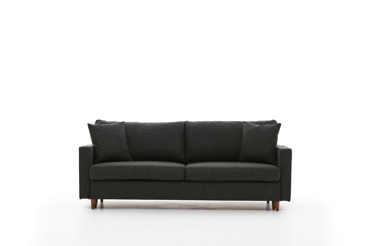 Eva - Antracit 3-sits Soffbed