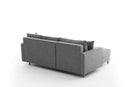 Eva Left - Grey Corner Sofa
