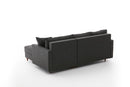 Eva Right - Anthracite Corner Sofa