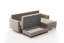 Eva Right - Cream Corner Sofa