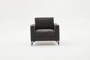 Berlin - Antracit, Svart 1-Sits Soffa
