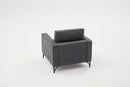 Berlin - Antracit, Svart 1-Sits Soffa