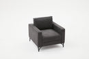 Berlin - Antracit, Svart 1-Sits Soffa