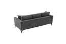 Berlin - Antracit, Svart 3-sits Soffa
