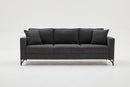 Berlin - Antracit, Svart 3-sits Soffa