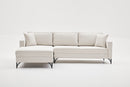 Berlin Left - Cream, Black Hörnsoffa