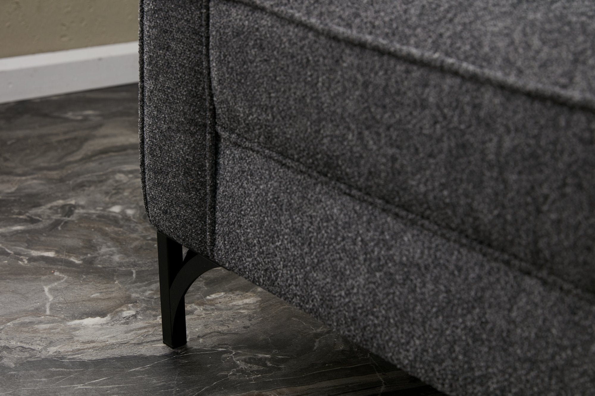 Berlin Left - Anthracite, Black Hörnsoffa