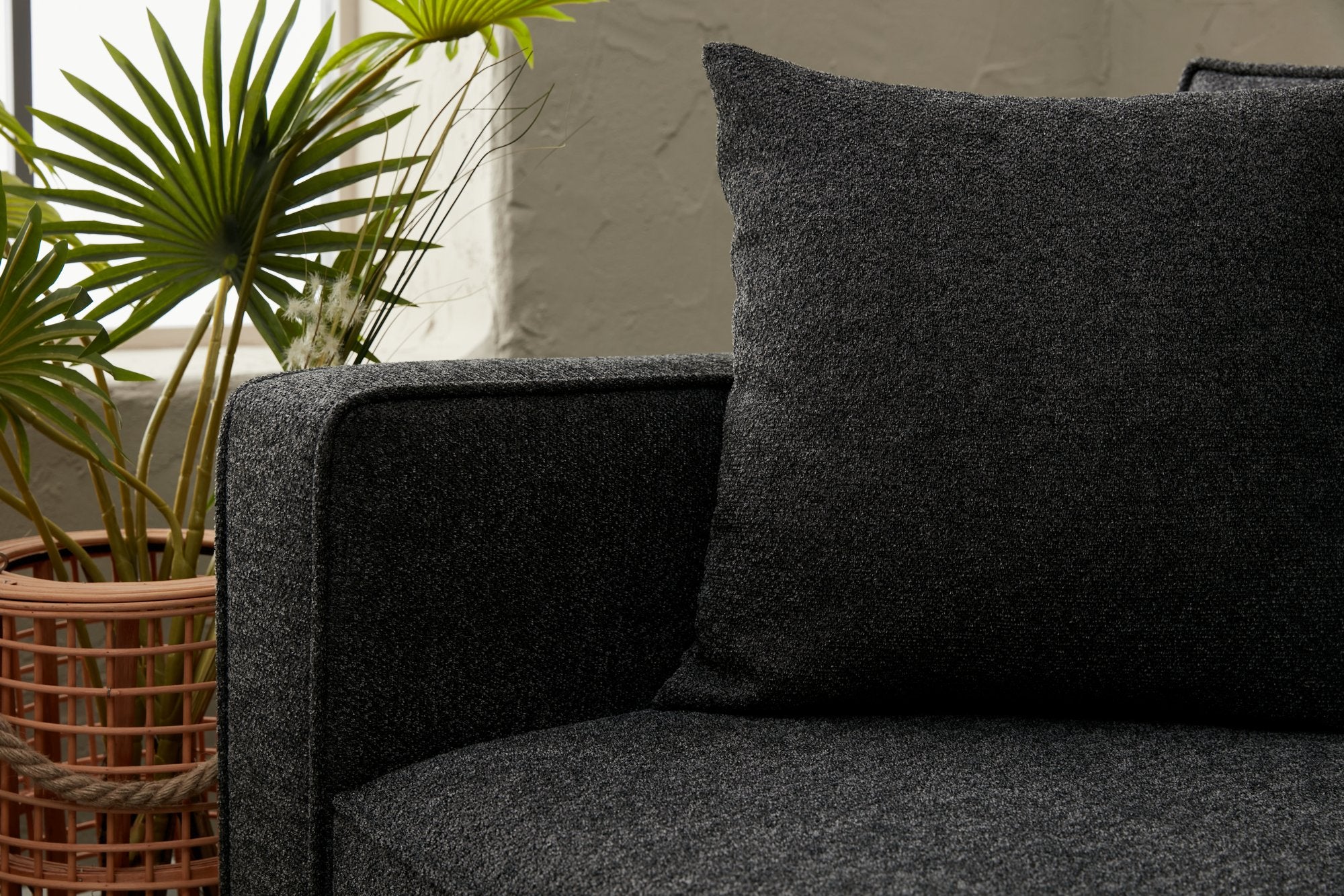 Berlin Left - Anthracite, Black Hörnsoffa
