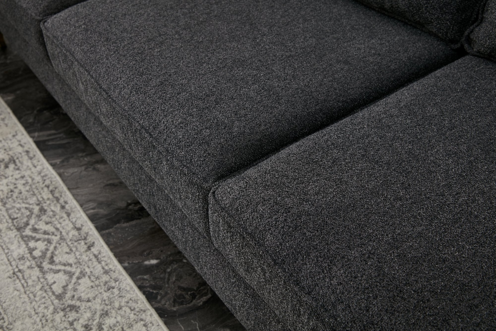 Berlin Left - Anthracite, Black Hörnsoffa