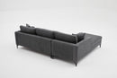 Berlin Left - Anthracite, Black Hörnsoffa