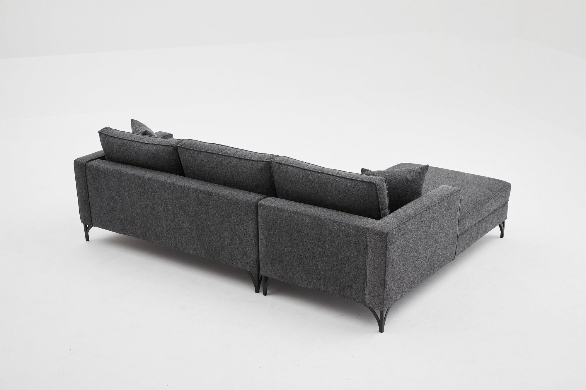 Berlin Left - Anthracite, Black Hörnsoffa