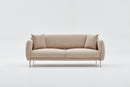 Simena - Beige 3-sits Soffa-Bädd