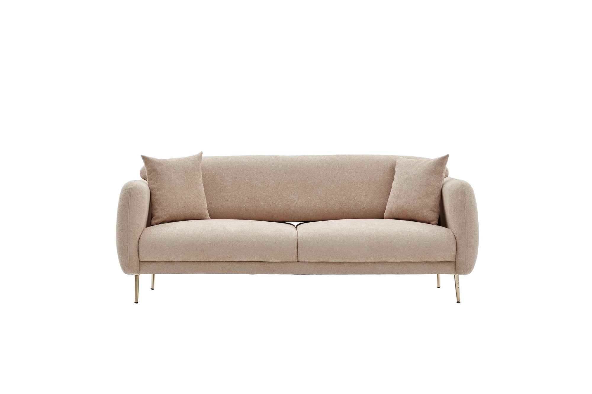 Simena - Beige 3-sits Soffa-Bädd