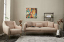 Simena - Beige 3-sits Soffa-Bädd