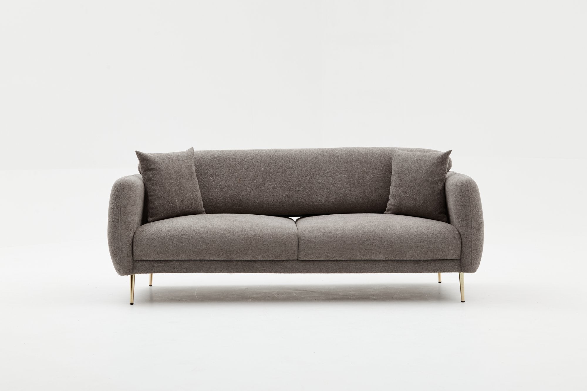 Simena - Grå 3-sits Soffa-Bädd