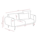 Side - Antracit 2-Sits Soffa