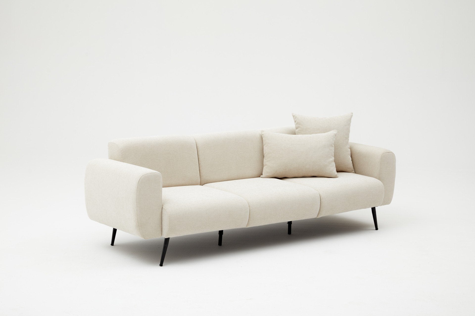 Sid - Grädd 3-Sits Soffa